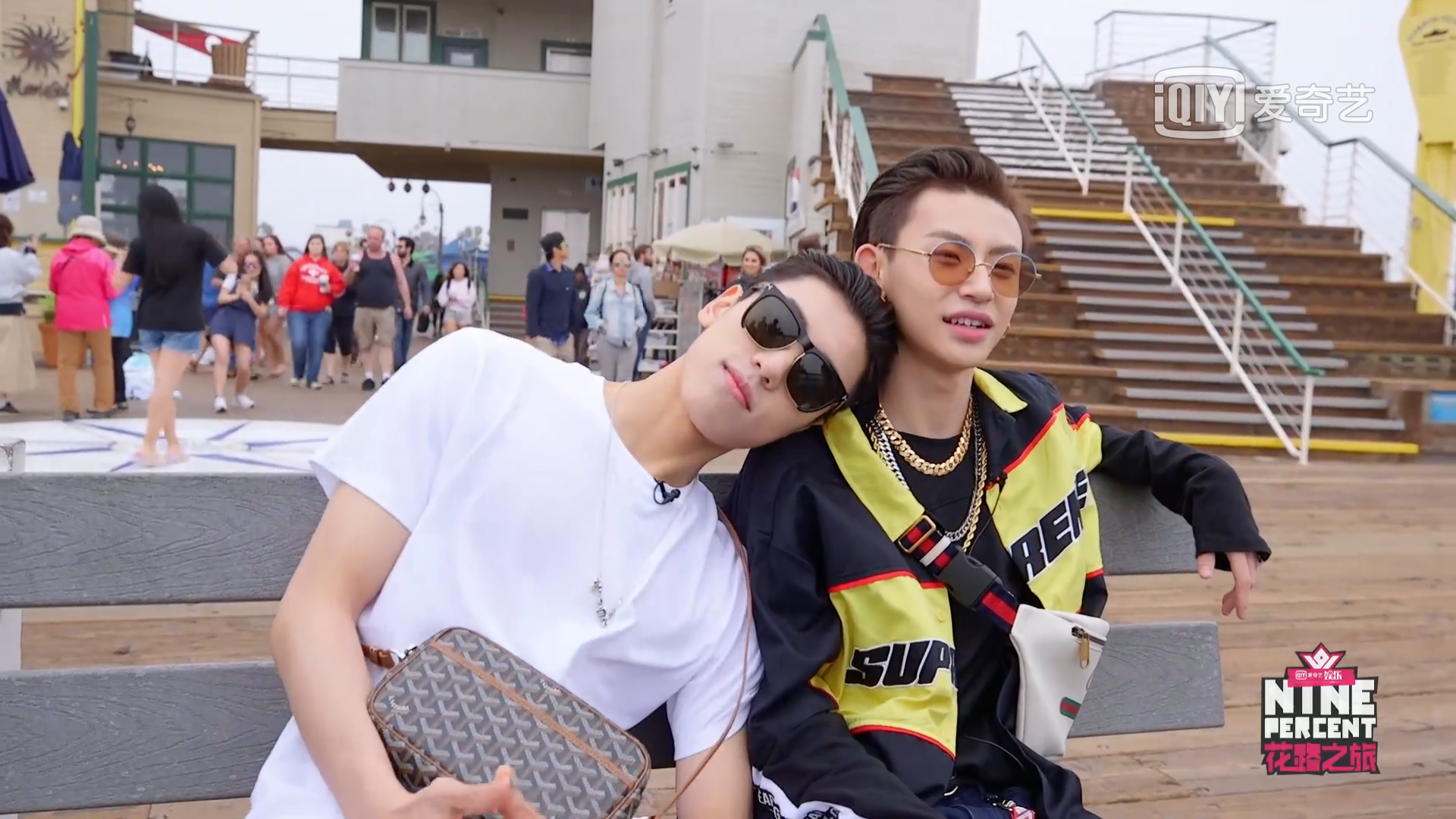 《nineprecent花路之旅》,诡异cp洛杉矶游乐场游玩