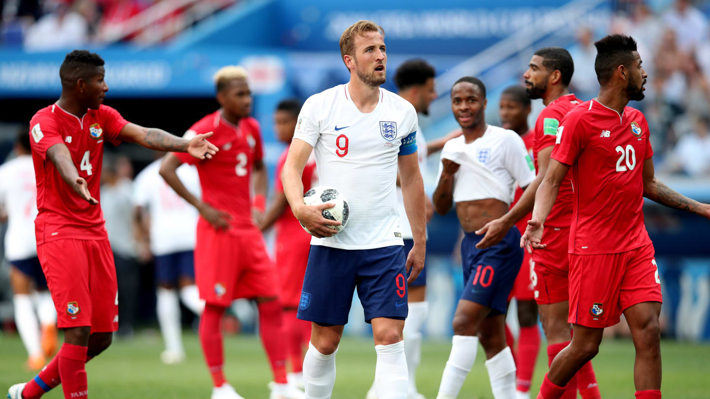 世界杯英格兰6-1狂胜巴拿马 凯恩帽子戏法 5球超c罗列射手榜首位