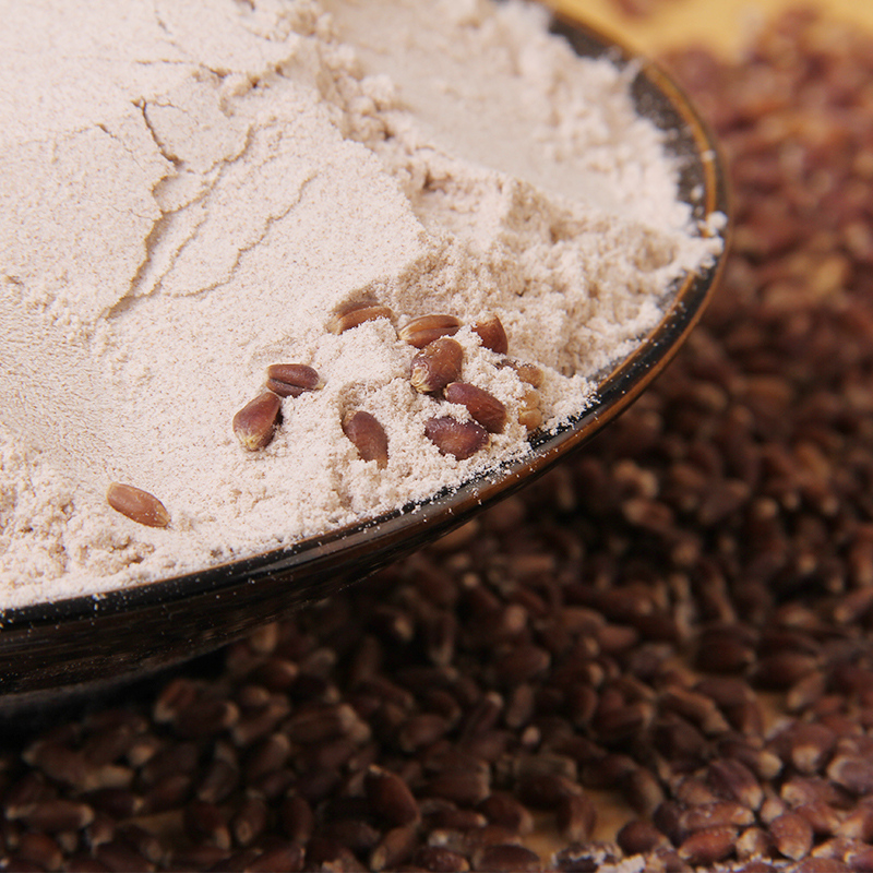 馆陶黑小麦石磨全麦粉