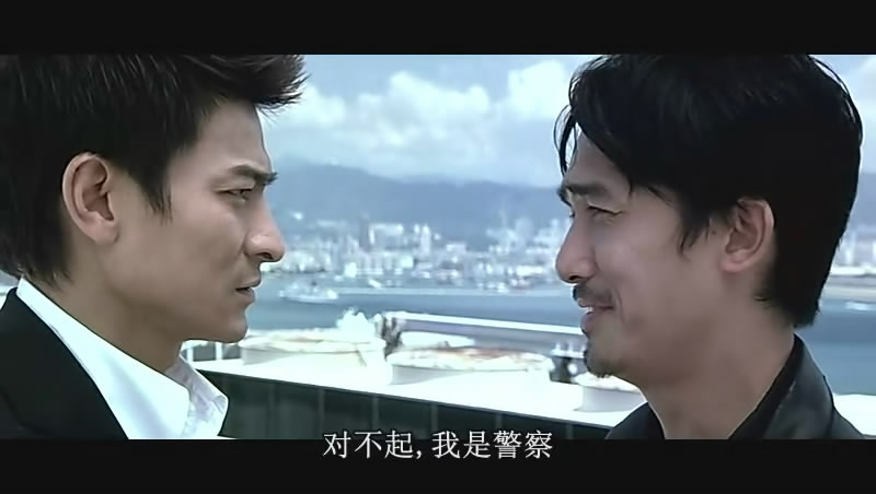 港片《黑白道》张家辉演技成精,黑与白间的角逐与生存太深入人心