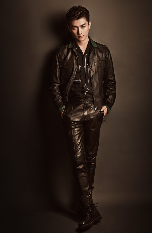 时尚美男陈晓的6张帅照,绅士风度完美暴露的同时又有点小清新感