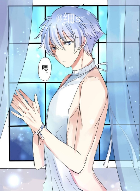 赵云的看到换女装的亮亮,顿时吓到了