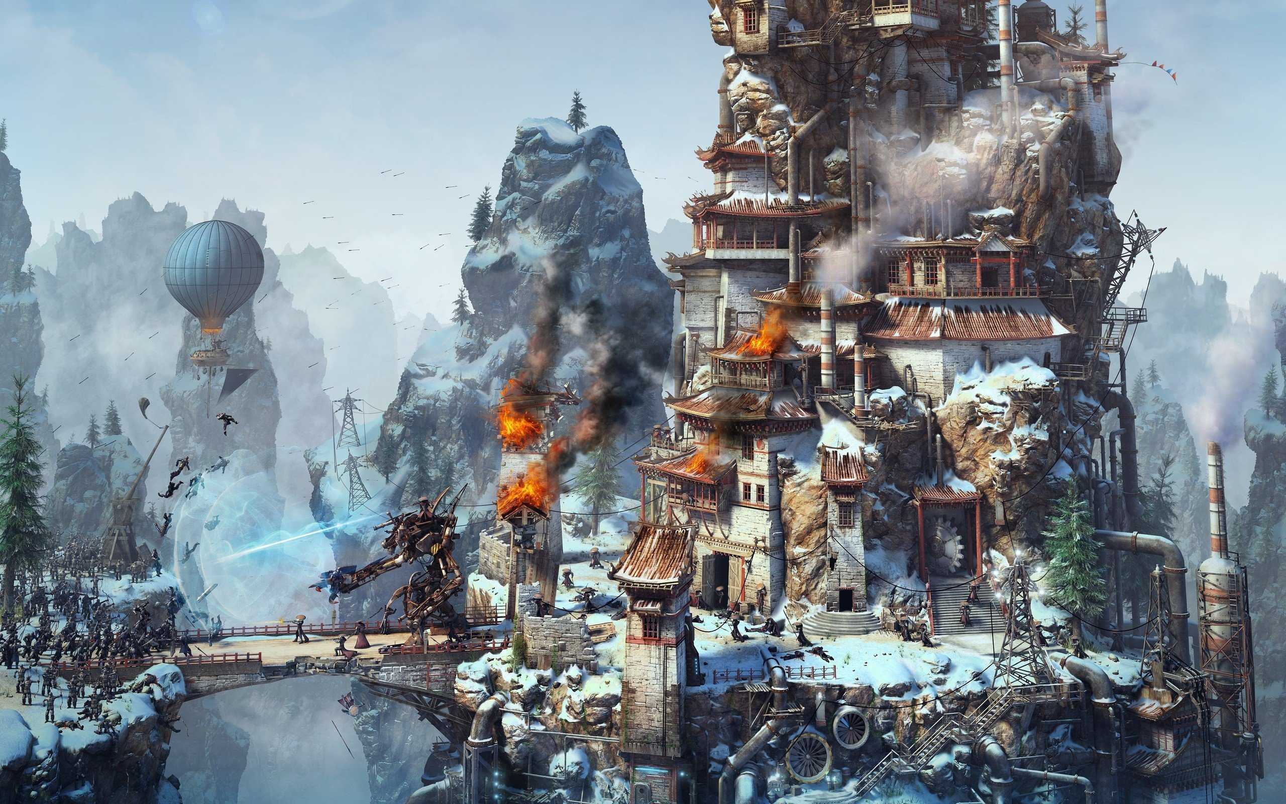 一人一生一座城,动漫城堡壁纸