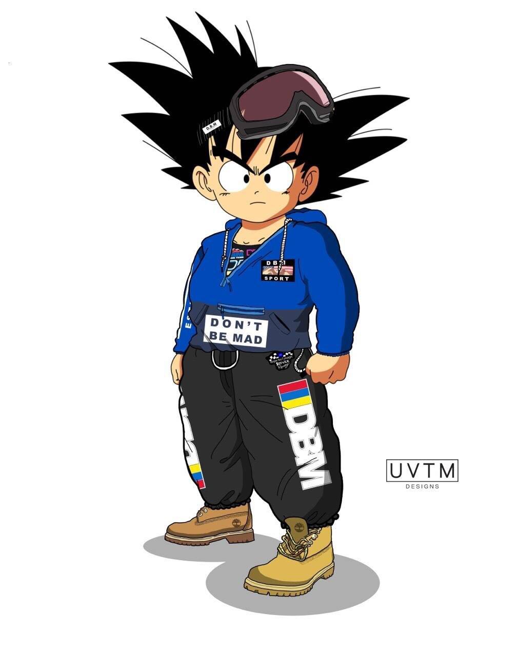 《龙珠》潮系壁纸,网友:我要印在t恤衫上!