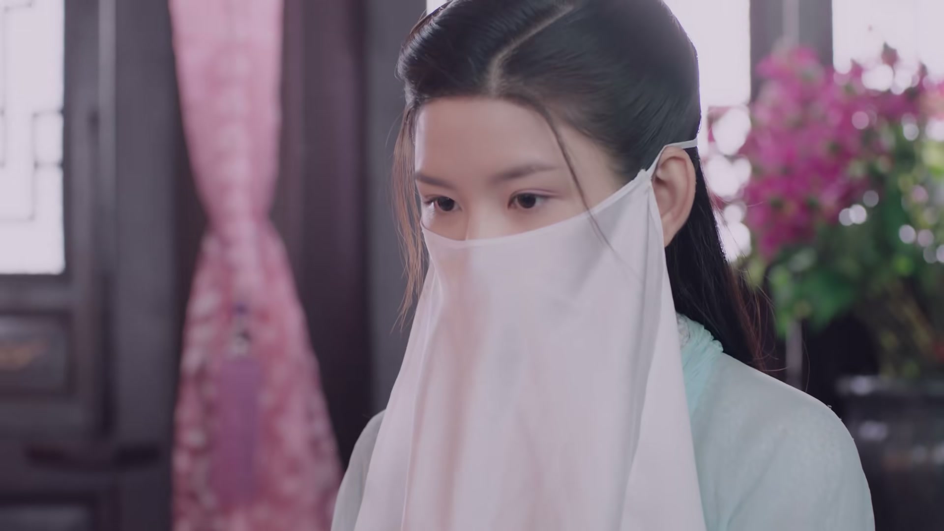 古装剧女主"蒙面":图1唯美,图3傻气,图4谁看了谁解气!