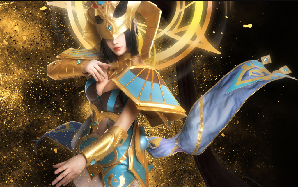 王者荣耀女娲cosplay,当历史只剩罪恶,只有推倒重来!