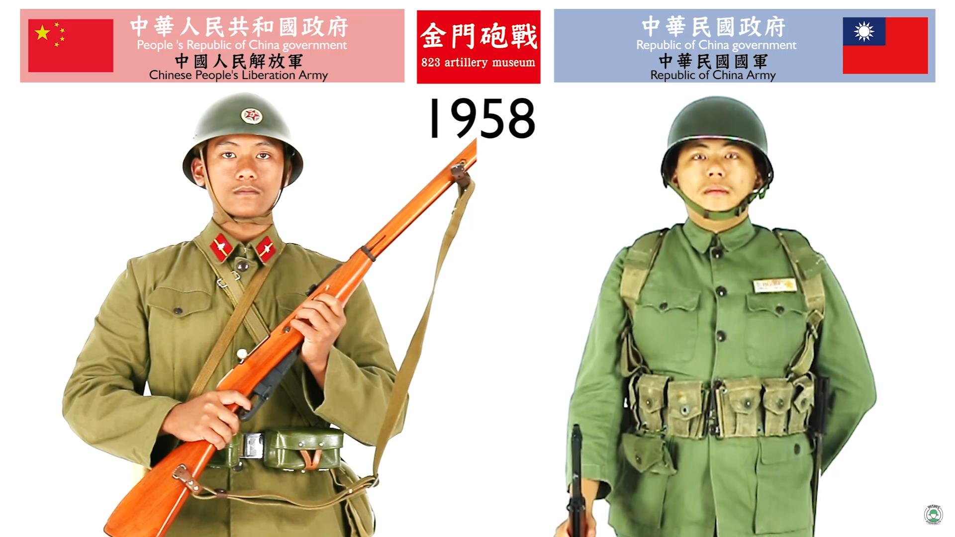 中国军服100年变迁,一个从落后走向强大的奇迹!