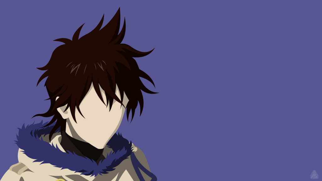 《黑色五叶草》壁纸,慢慢的基情