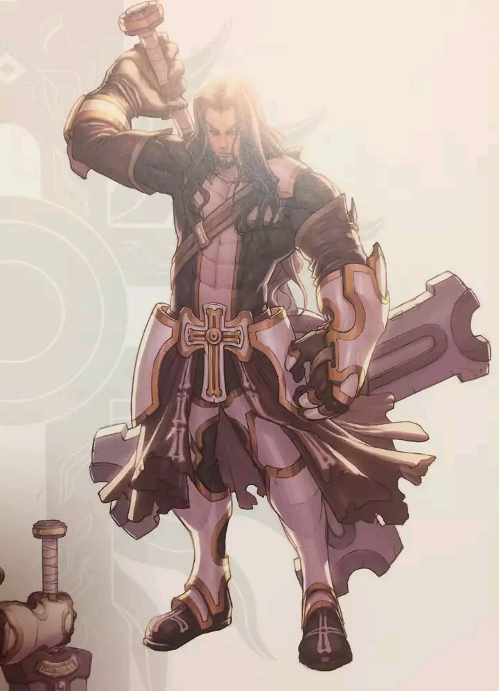 大声的告诉我,dnf圣职者以前的初始立绘你见过吗