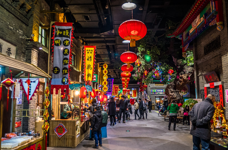 安東老街是以觀光,美食聞名的旅遊街區,這邊有復古的建築形式,經典的