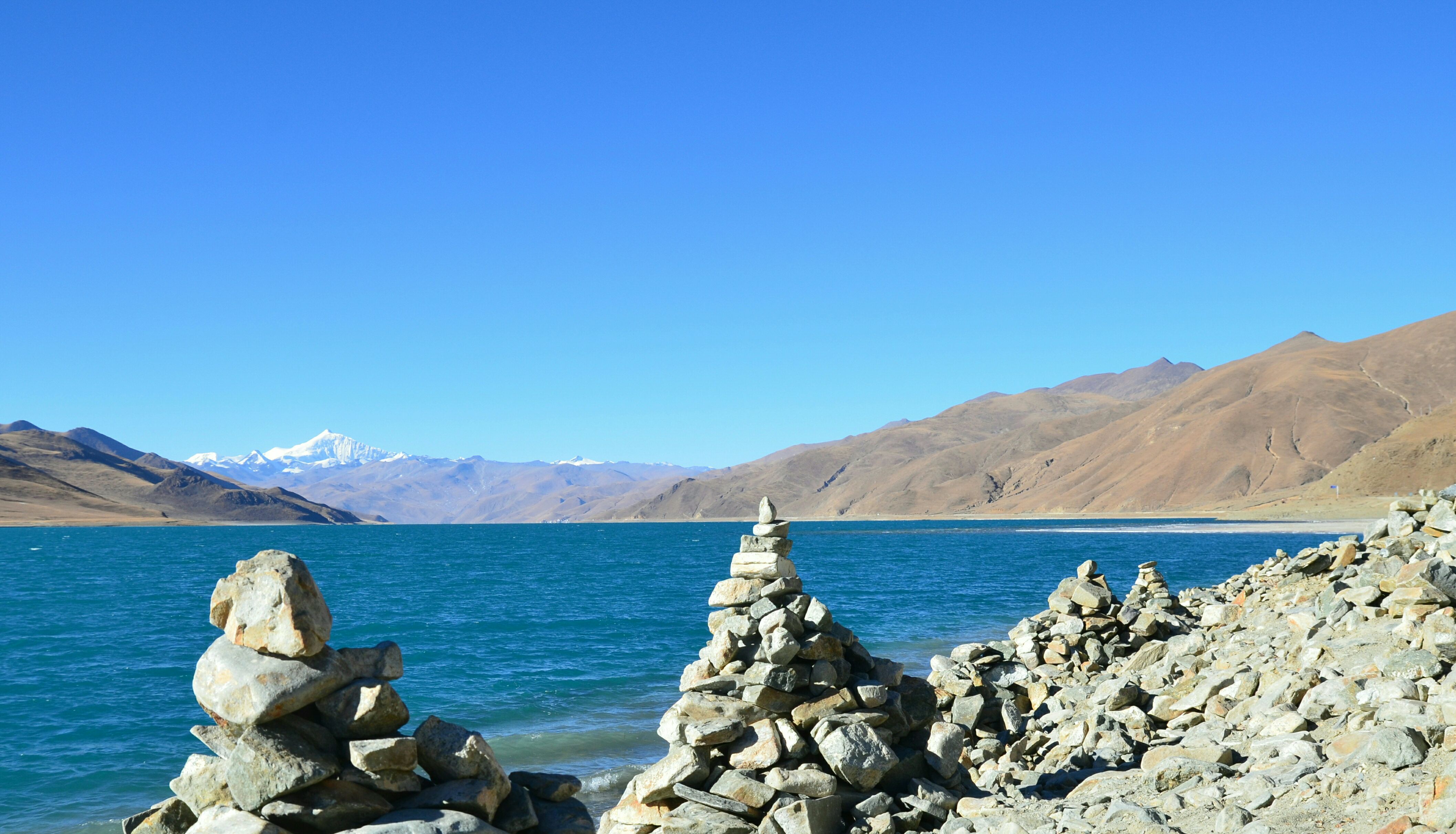 冬日羊湖 美的令人窒息