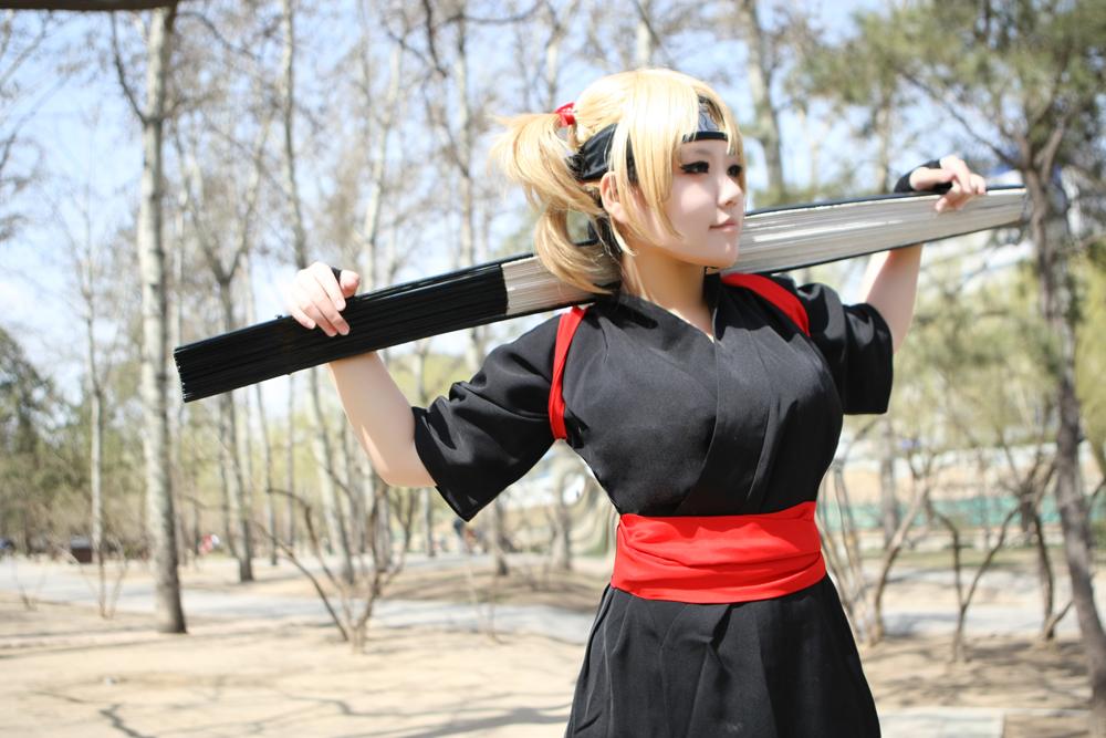 真人版我爱罗的姐姐手鞠,美到掉渣!