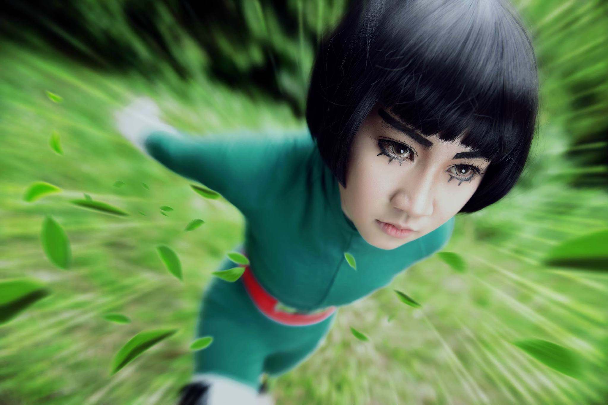 罕见的火影中的小李的cosplay套图,赶快收藏!