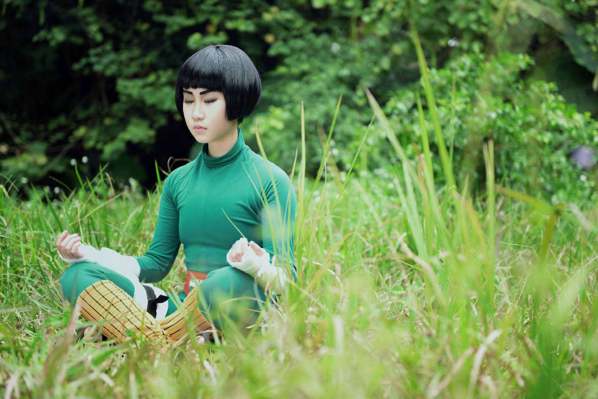 罕见的火影中的小李的cosplay套图,赶快收藏!