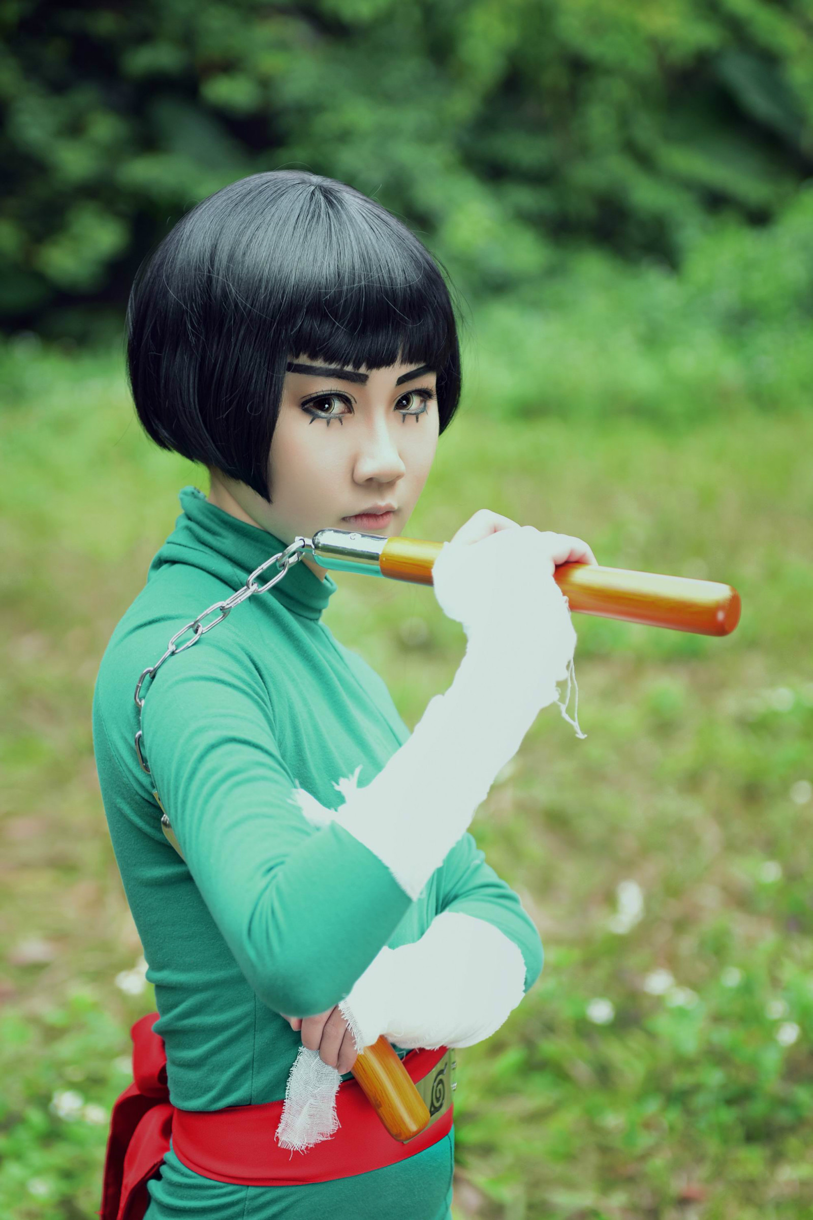 罕见的火影中的小李的cosplay套图,赶快收藏!