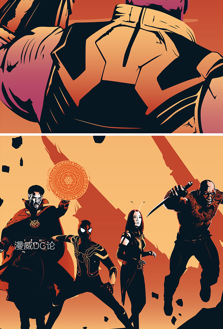 《复仇者联盟3》高清电影海报:钢铁侠与美国队长的一次激烈对撞