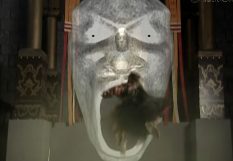 风云2:帝释天临死前,为什么要变成大冰雕把断浪吸进去