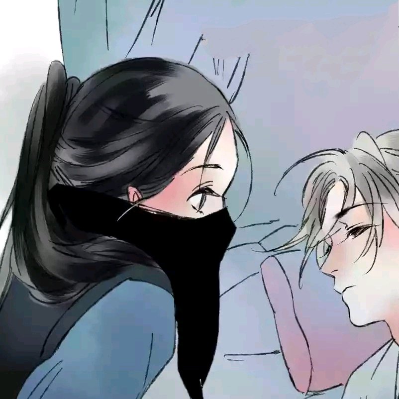 超可爱的古风动漫情侣头像,夜月一帘幽梦,春风十里柔情!