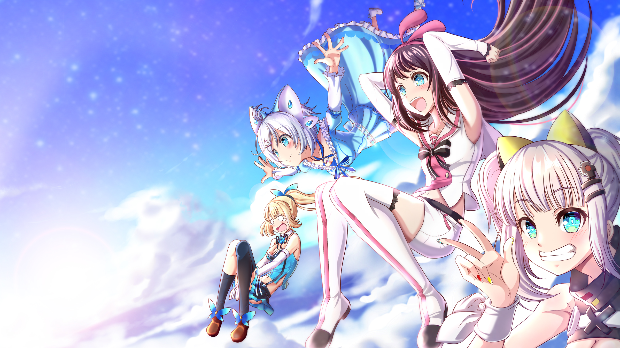 二次元人气偶像精美壁纸:曾经美好的回忆,都将成为最动听的旋律