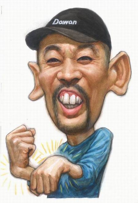 看漫画猜明星,图2是刘德华,图3是葛优,认出最后一个我甘拜下风