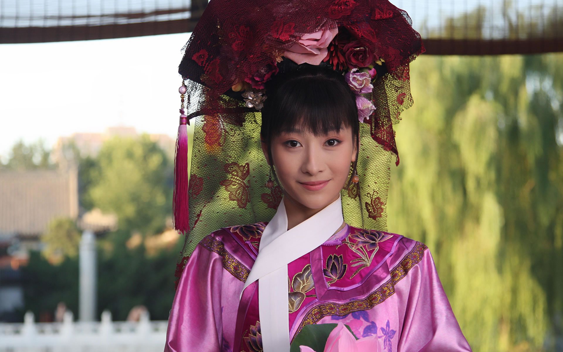 《甄嬛传》中安陵容的7套造型,图1最美艳,皇上也一眼相中