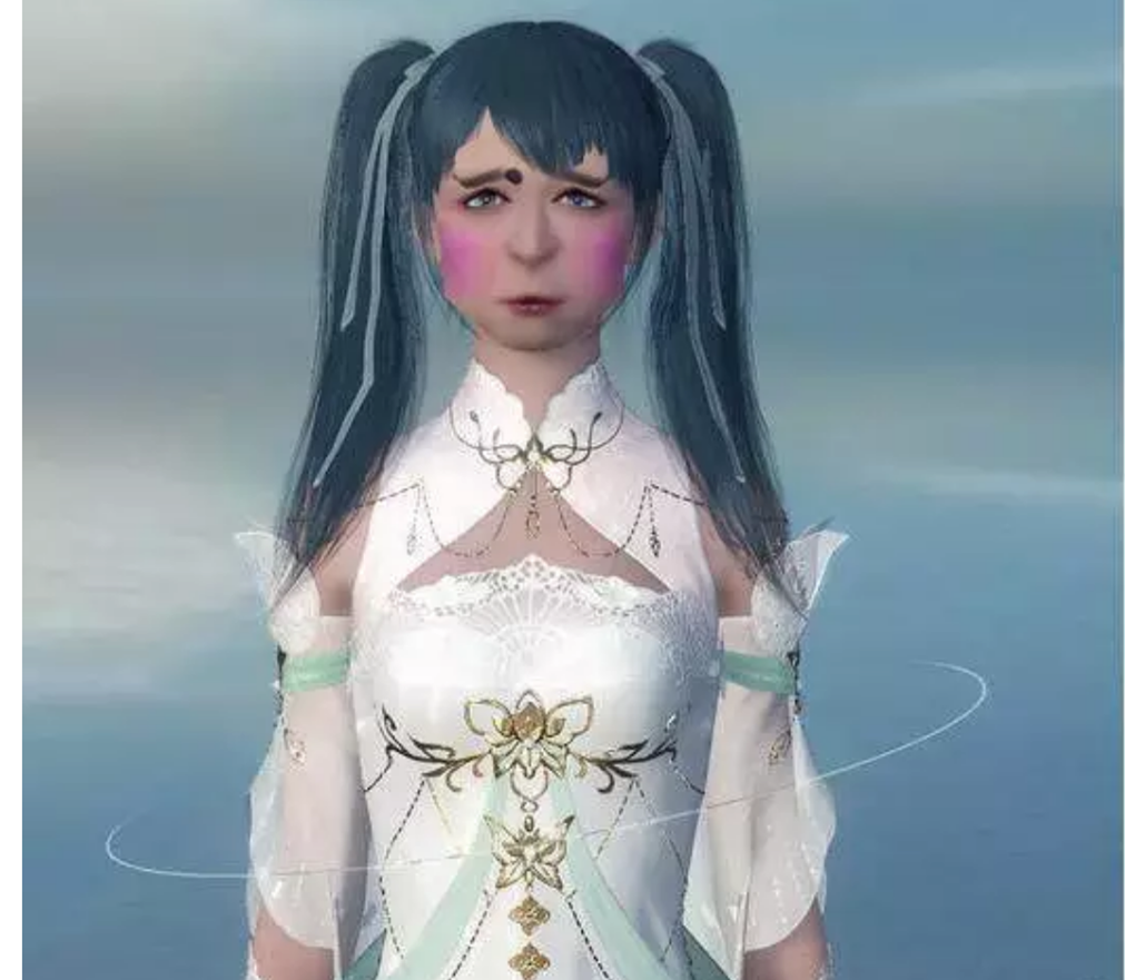 逆水寒:史上最丑捏脸!图一我忍了,图二我再忍,图四忍无可忍!