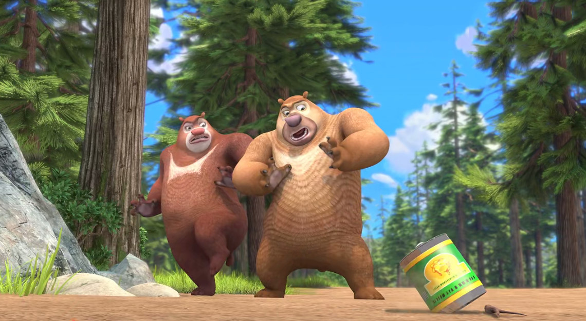 此时光头强也在森林寻找赵琳,却意外得罪了吉吉毛毛被两人追打.