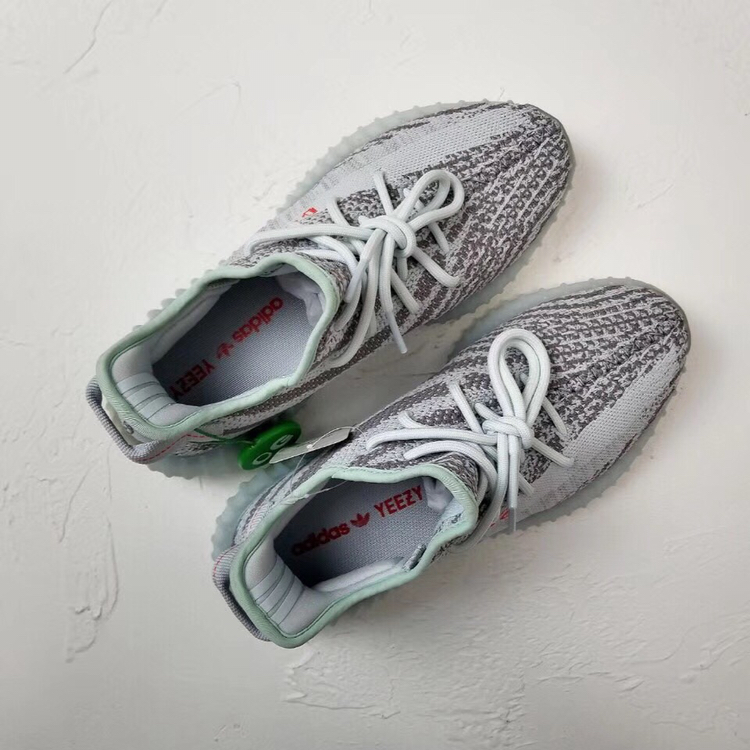 adidas yeezy boost 350 v2"blue tint"冰蓝斑马!