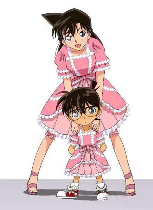 当这5位动漫男主穿上裙子?网友:柯南呆萌,佐佐木最漂亮!
