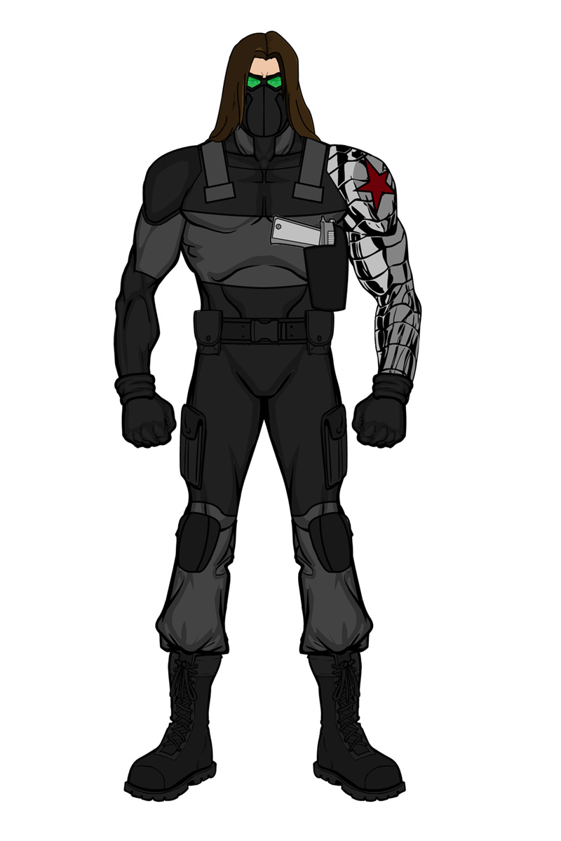 冬兵的正面全身照 转载自百家号作者:数字游戏