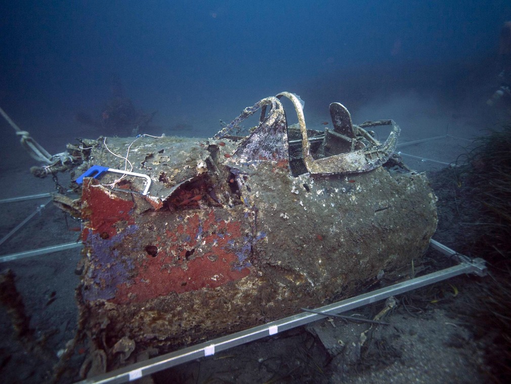 法国发现二战时期的美国战斗机残骸 曾在战场上发挥了重要作用