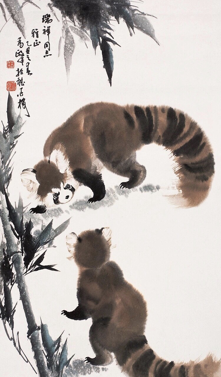 画家王为政笔下的动物画,趣味浓浓,出神入化