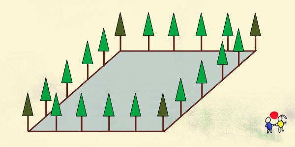 小学三年级数学思维训练:植树问题(3-009)