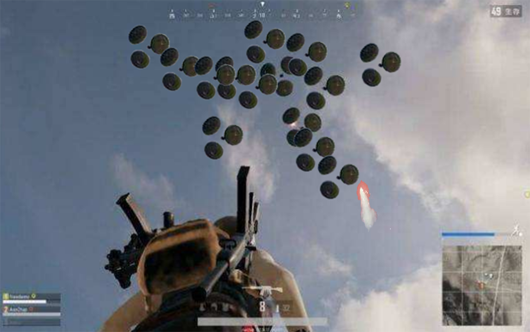 绝地求生:20多个超级空投一起降落,怕是半个地图的玩家都过来了