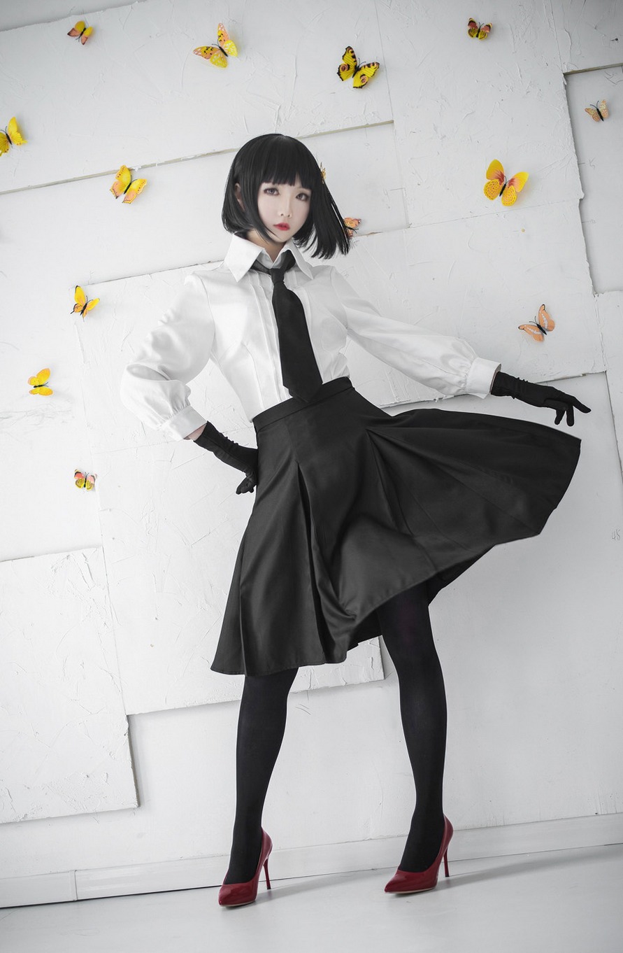 美女cosplay与谢野晶子精美图片