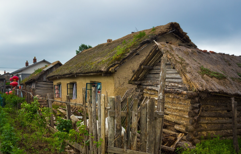 东北农村老房子,估计现在很少见了!