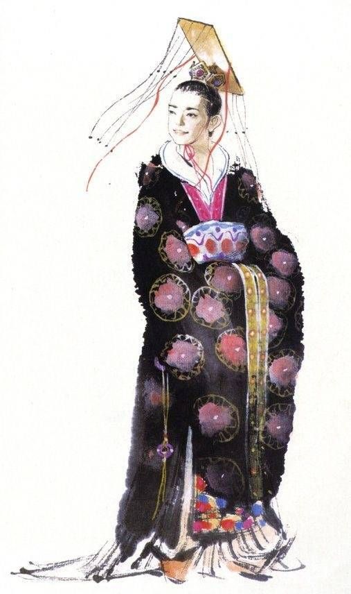 台湾插画师郑问的插画作品富有东方神韵