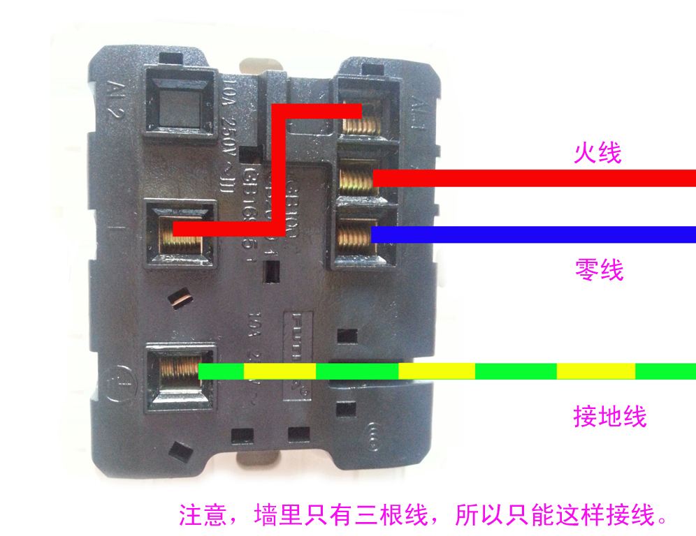 插座上一根火线一根零线,为什么有人问插座上为什么没有零线?