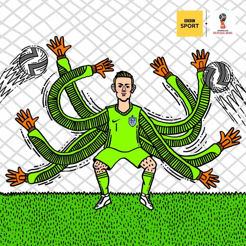 皮克福德拯救了英格兰队,也拯救了卡里乌斯,恐龙,地球,全人类