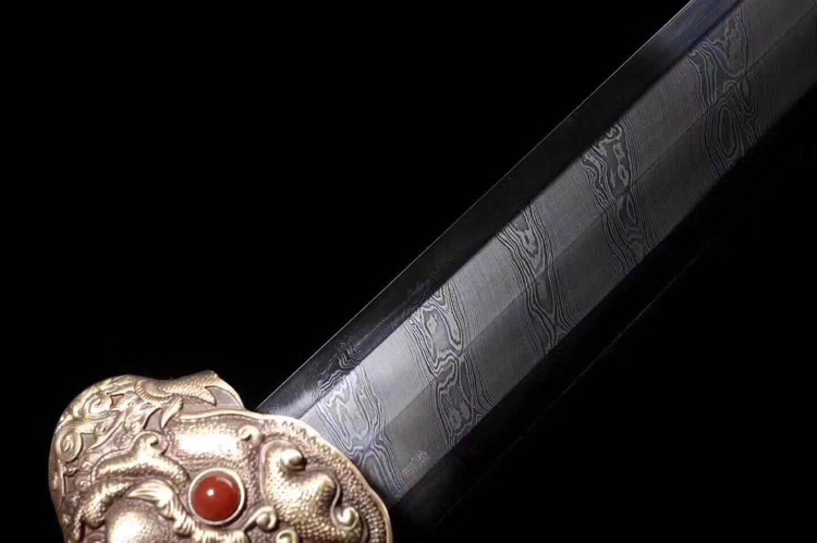 大明皇帝佩剑--永乐剑(扭转纹 烧刃)