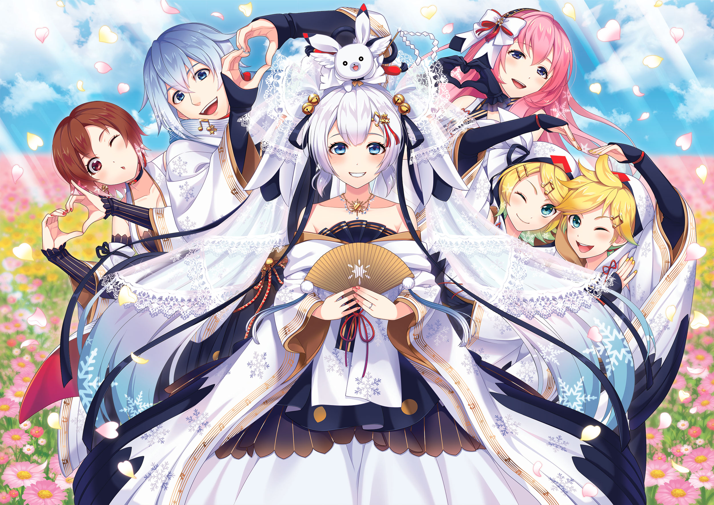 美少女公主,初音未来高清壁纸