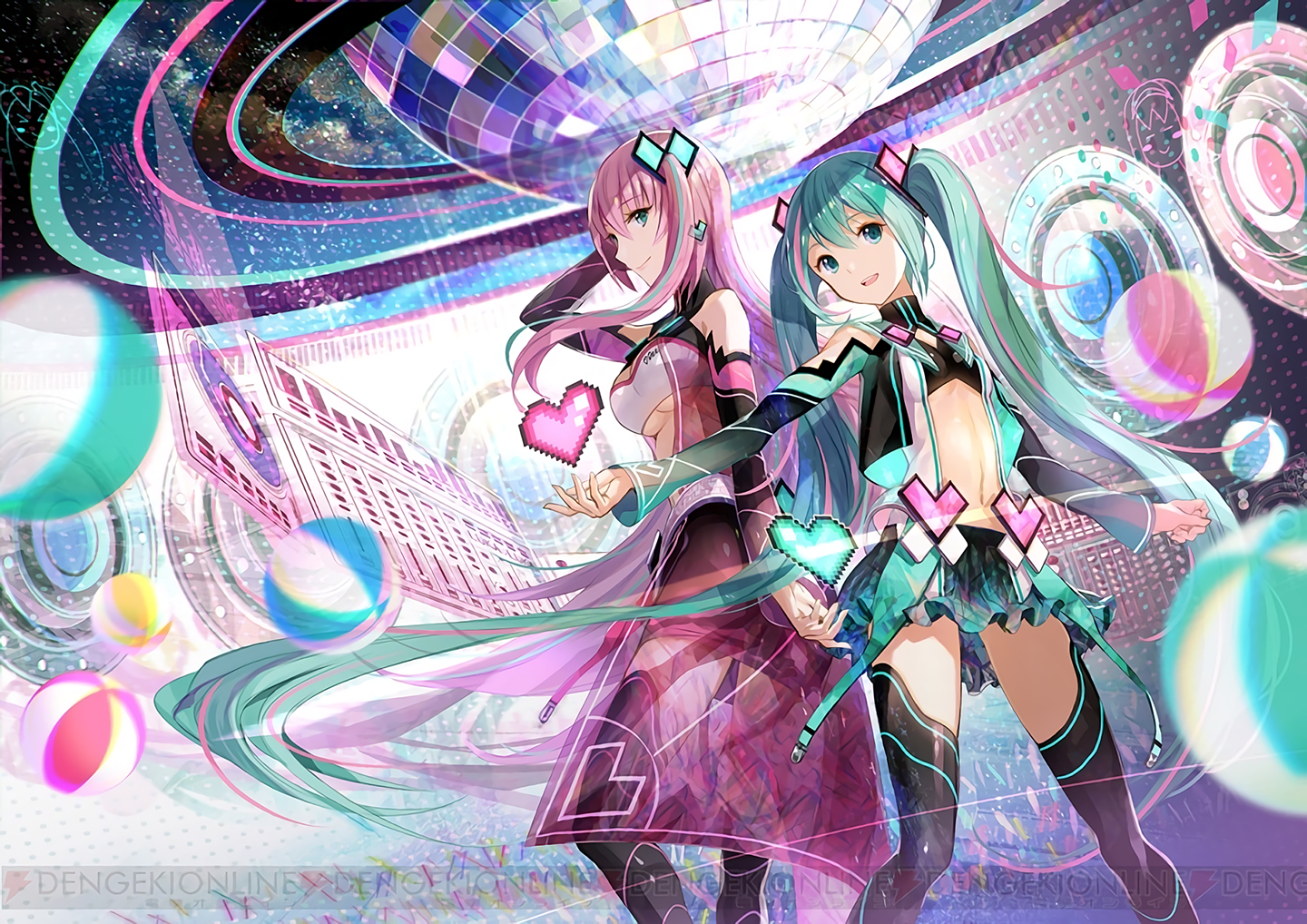 美少女公主,初音未来高清壁纸