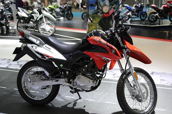 首款国四电喷越野车-豪爵nk150亮相,搭载"鼓式"后制动系统