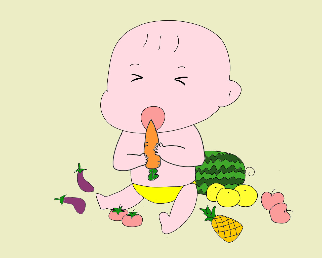 宝宝吃水果要当心,家长要遵循以下四个原则