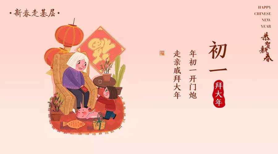 年初一开门炮 走亲戚拜大年 | 拜年