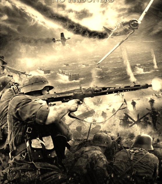 二战1944年诺曼底战役德军116装甲师决战美军第二装甲师