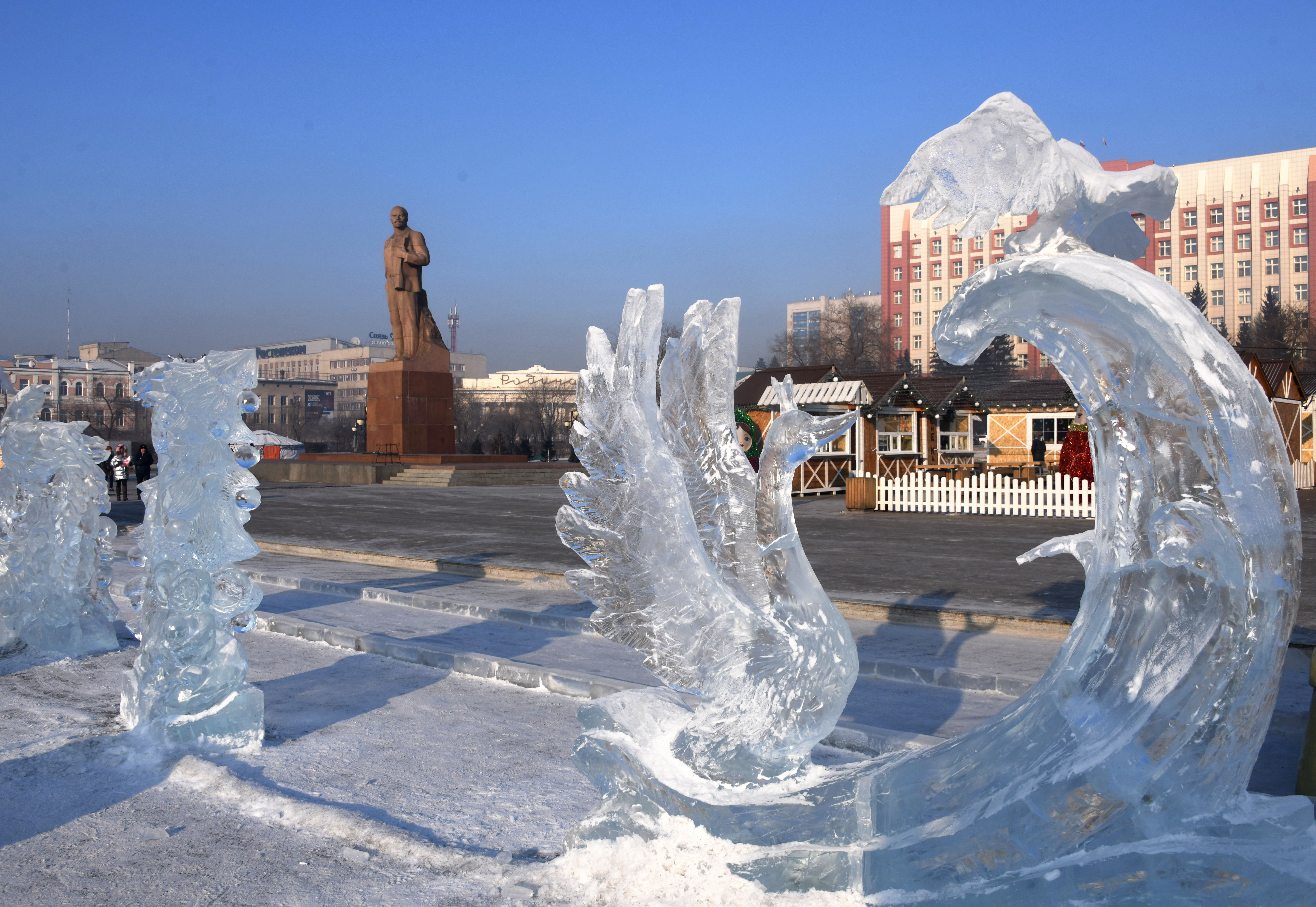 俄罗斯赤塔市全城迎新(3)