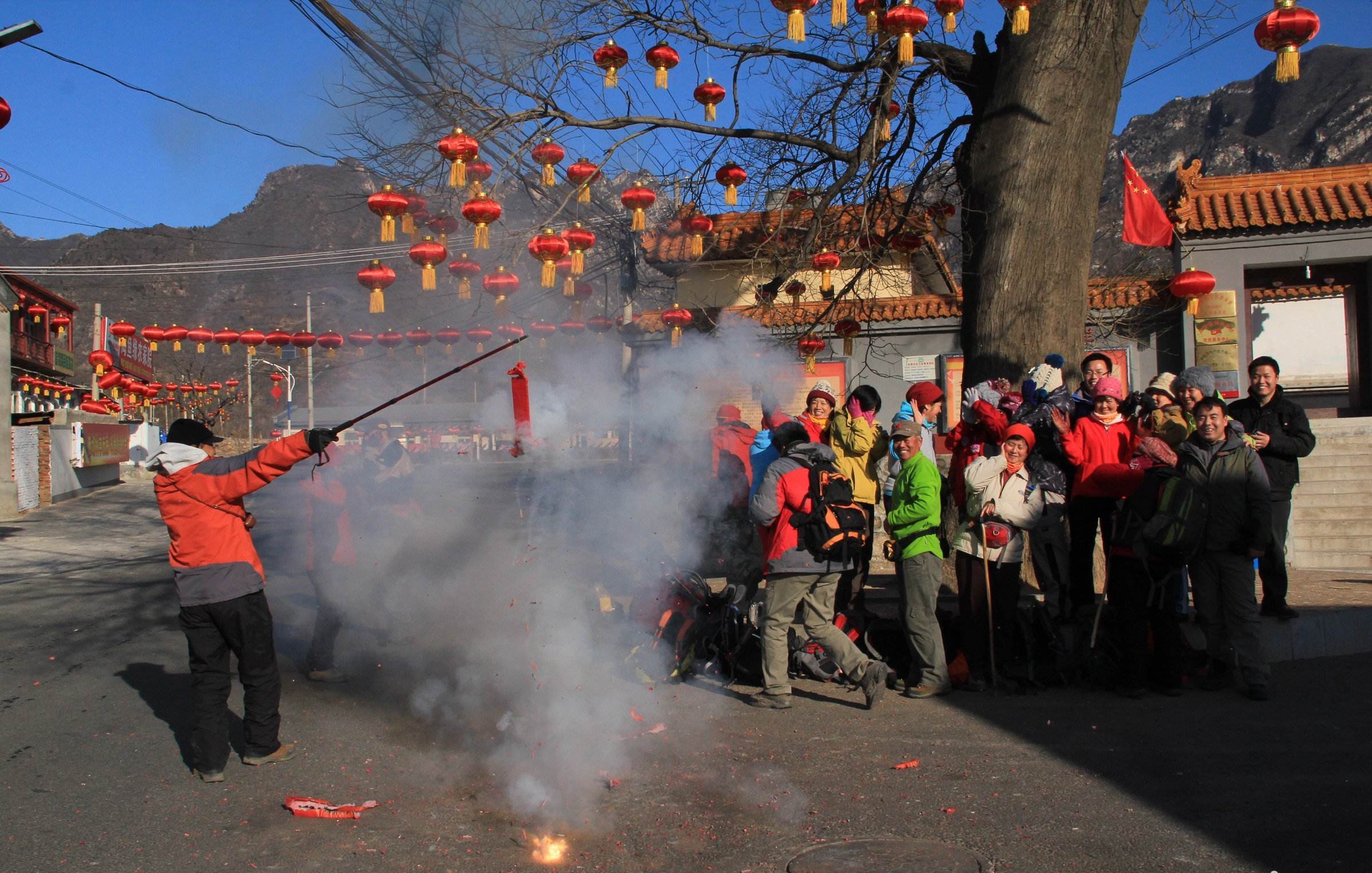 十年前农村过年图片图片