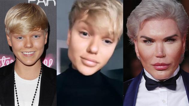 又一个"真人芭比娃娃男友" 男星整容上瘾面目全非