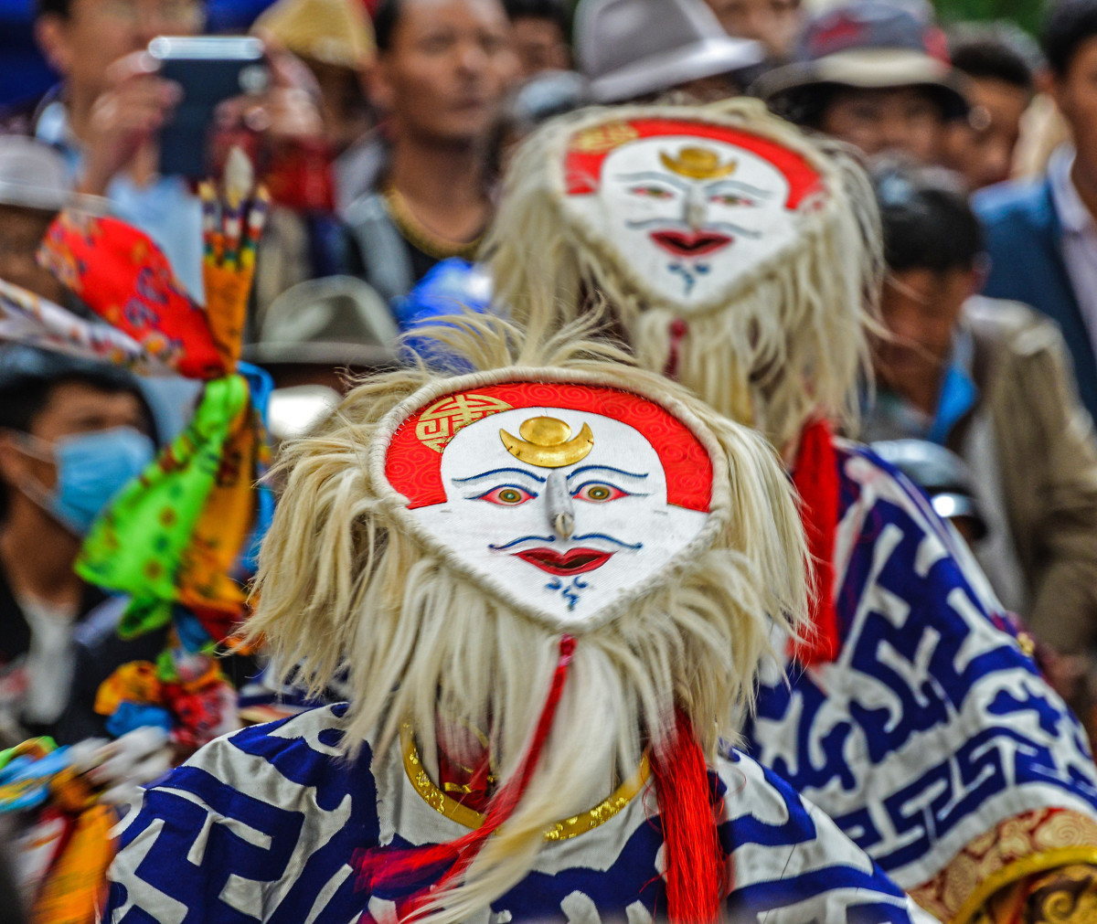 藏戏:阿吉拉姆,西藏雪顿节最重头的节目!